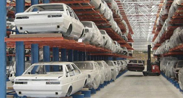 某汽車(chē)制造廠家重型貨架工程案例